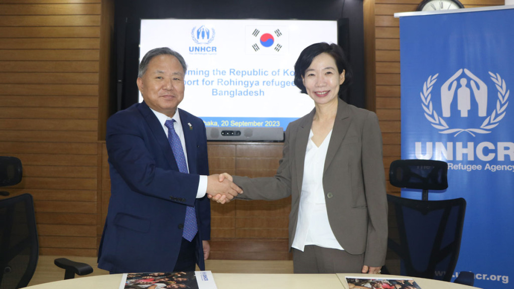 রোহিঙ্গাদের জন্য ১ মিলিয়ন ডলার দিচ্ছে দ. কোরিয়া