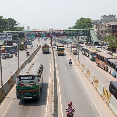ঈদযাত্রায় ঢাকা-আরিচা মহাসড়কে যানবাহনের চাপ নেই