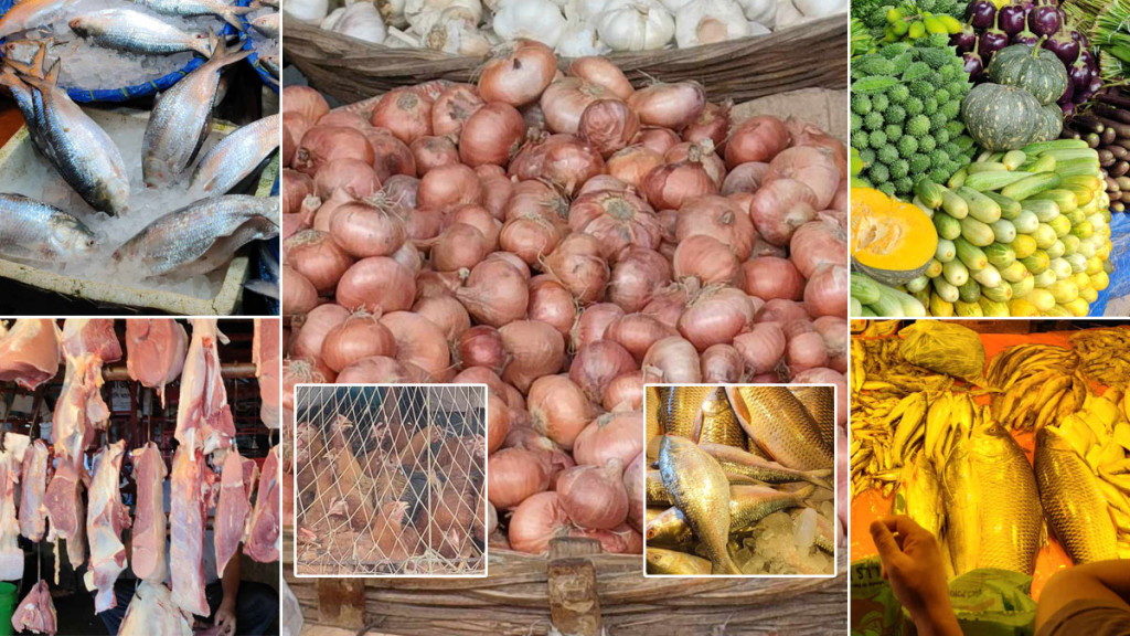 পেঁয়াজের ‘অপরাজিত’ সেঞ্চুরি, কমেনি পাঙাসের দামও