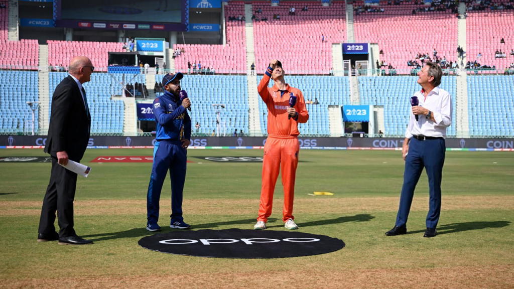 শ্রীলঙ্কার বিপক্ষে ব্যাটিংয়ে নেদারল্যান্ডস