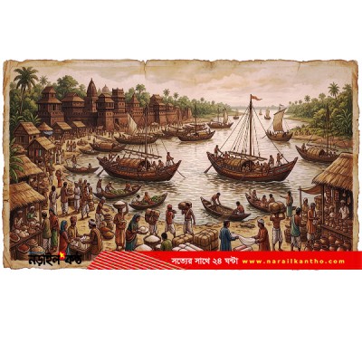 নদীপথের ইতিহাসে গড়ে ওঠা বাংলা: বাণিজ্য, সমাজ ও সভ্যতার দীর্ঘ যাত্রা