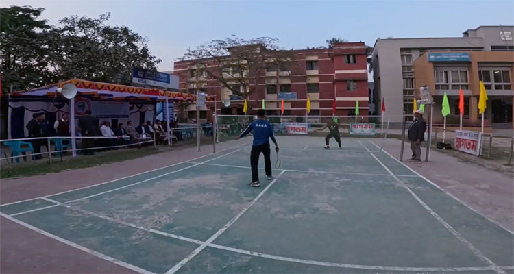 নড়াইলে মুন্সী ওয়ালিউর রহমান ব্যাডমিন্টন লীগ উদ্বোধন