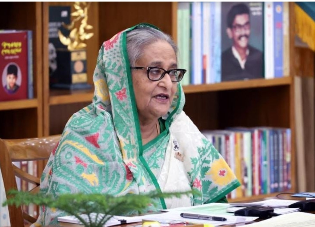 প্রধানমন্ত্রী শেখ হাসিনা মসজিদে খুৎবা পড়ার সময় জঙ্গিবাদ, মাদক, দুর্নীতি এবং নারীর প্রতি সহিংসতার বিরুদ্ধে কথা বলতে দেশের আলেম, উলেমা এবং খতিবদের প্রতি