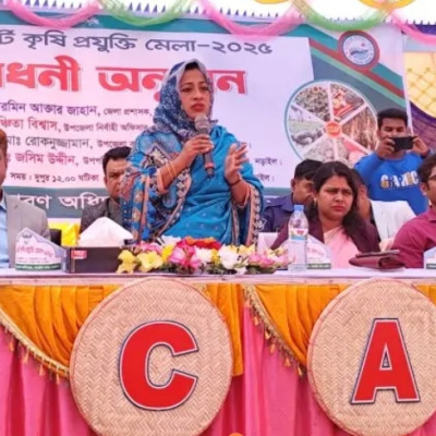 নড়াইলে ৩দিনব্যাপী ক্লাইমেট স্মার্ট কৃষি প্রযুক্তি মেলার উদ্বোধন